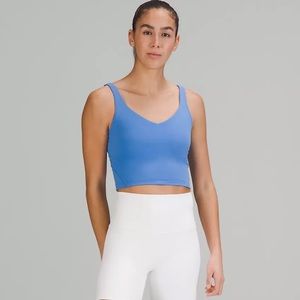 Lululemon Align Tank Size 20 Blue Nile Cropped Tank Top